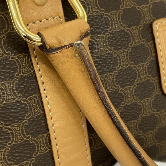 Celine Macadam Handbag Brown - Picture 12 of 13